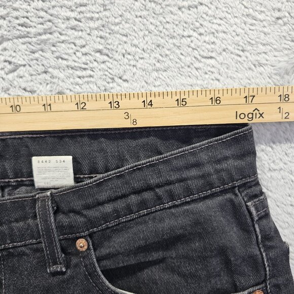 Vintage Levis 550 Jeans Mens 36x34 Black Relaxed Fit Tapered Straight Leg Y2K - Picture 8 of 11